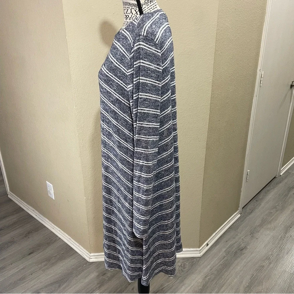 Lou &‎ Grey Navy and White Striped Top